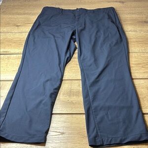 Men's Banana Republic Hybrid Aiden Preppy Navy Pants Size 35x30